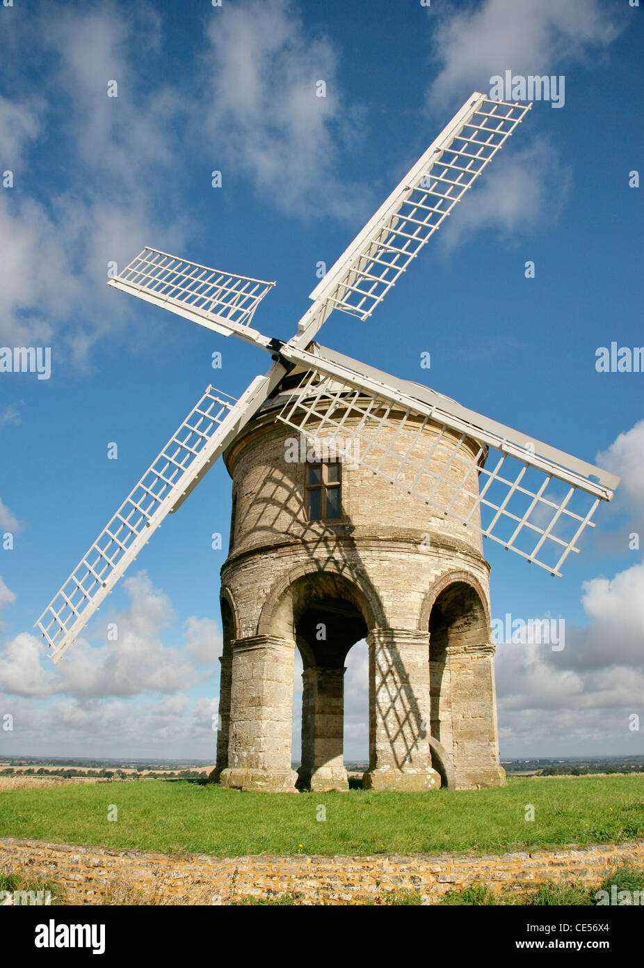Moulin à vent de Chesterton Warwickshire Banque D'Images