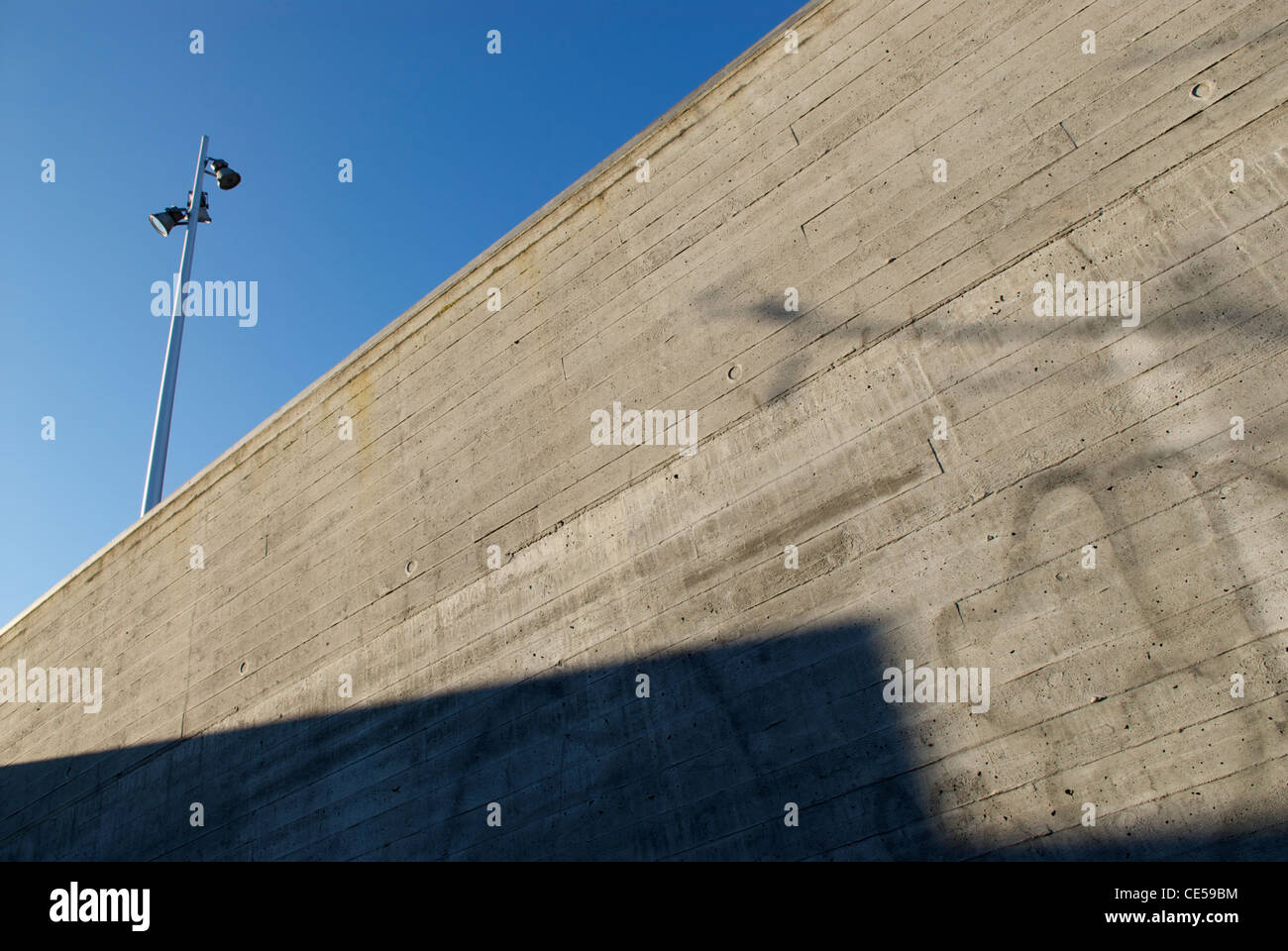 Mur de béton ABSTRACT Banque D'Images