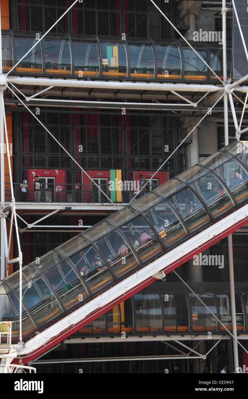 Centre Georges Pompidou, Beaubourg, Paris, France Banque D'Images