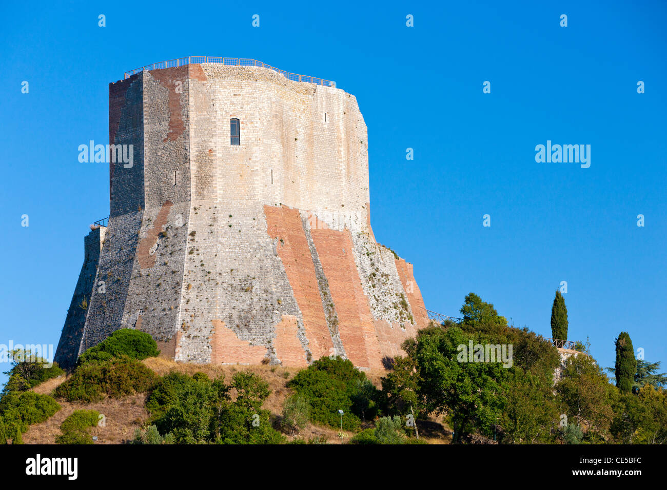 Le Rocca d'Orcia ( Rocca di Tentennano) Castiglione d'Orcia, Val d'Orcia, Province de Sienne, Toscane, Italie, Europe, Banque D'Images