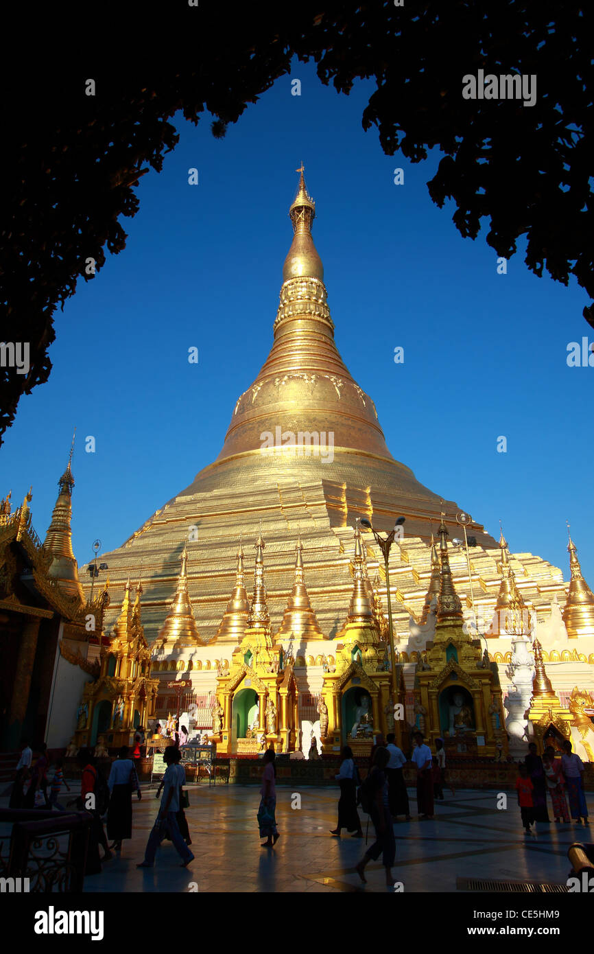 La pagode Shwedagon Banque D'Images