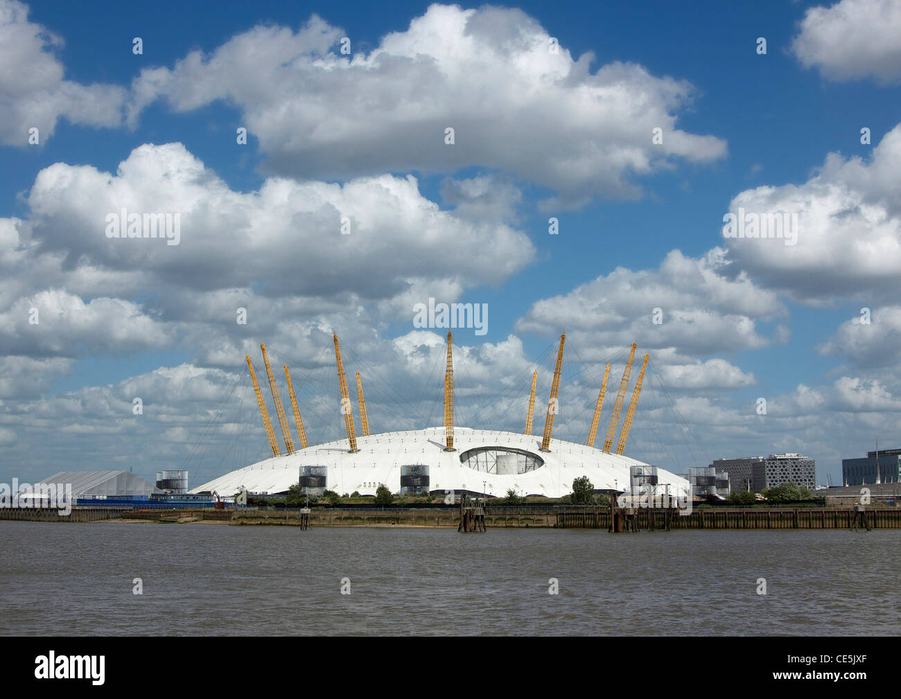 Le 02 Arena, autrefois connu sous le nom de Millenium Dome Banque D'Images