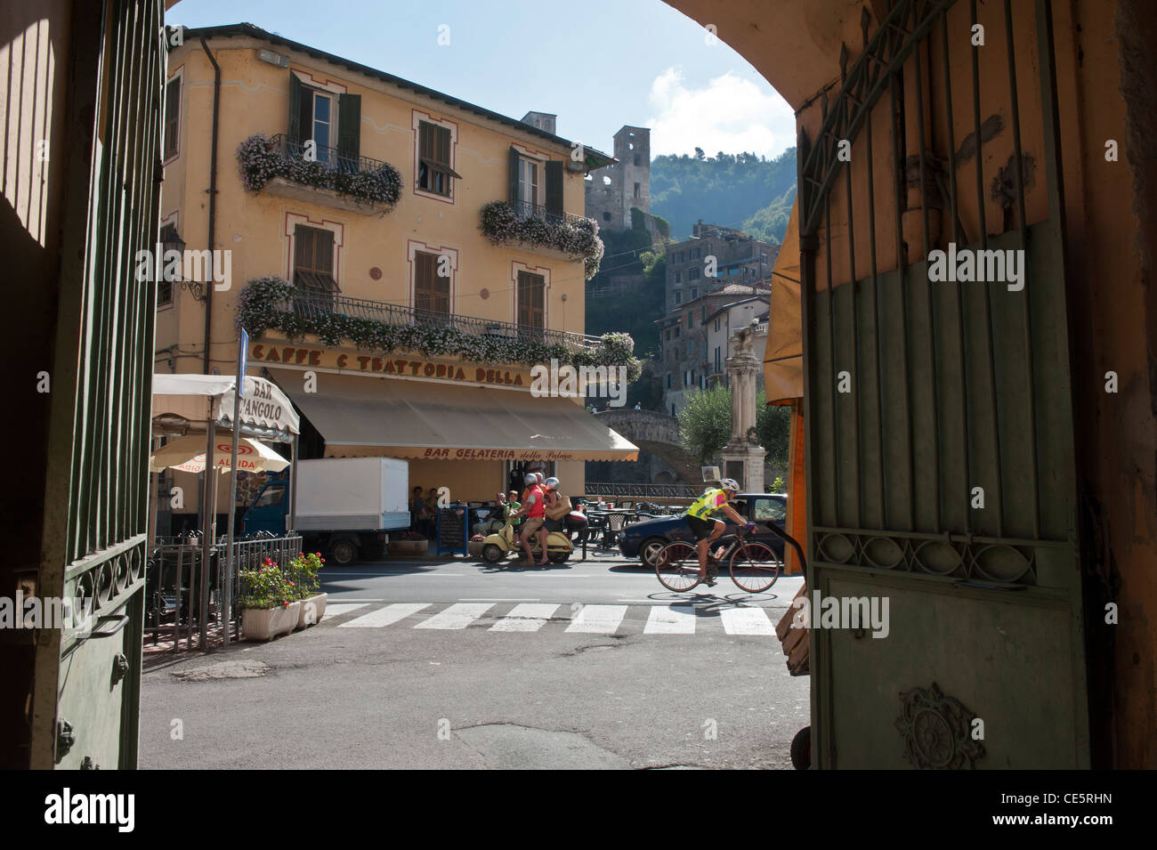 Dolceacqua, Province de Imperia, Italie, Europe Banque D'Images