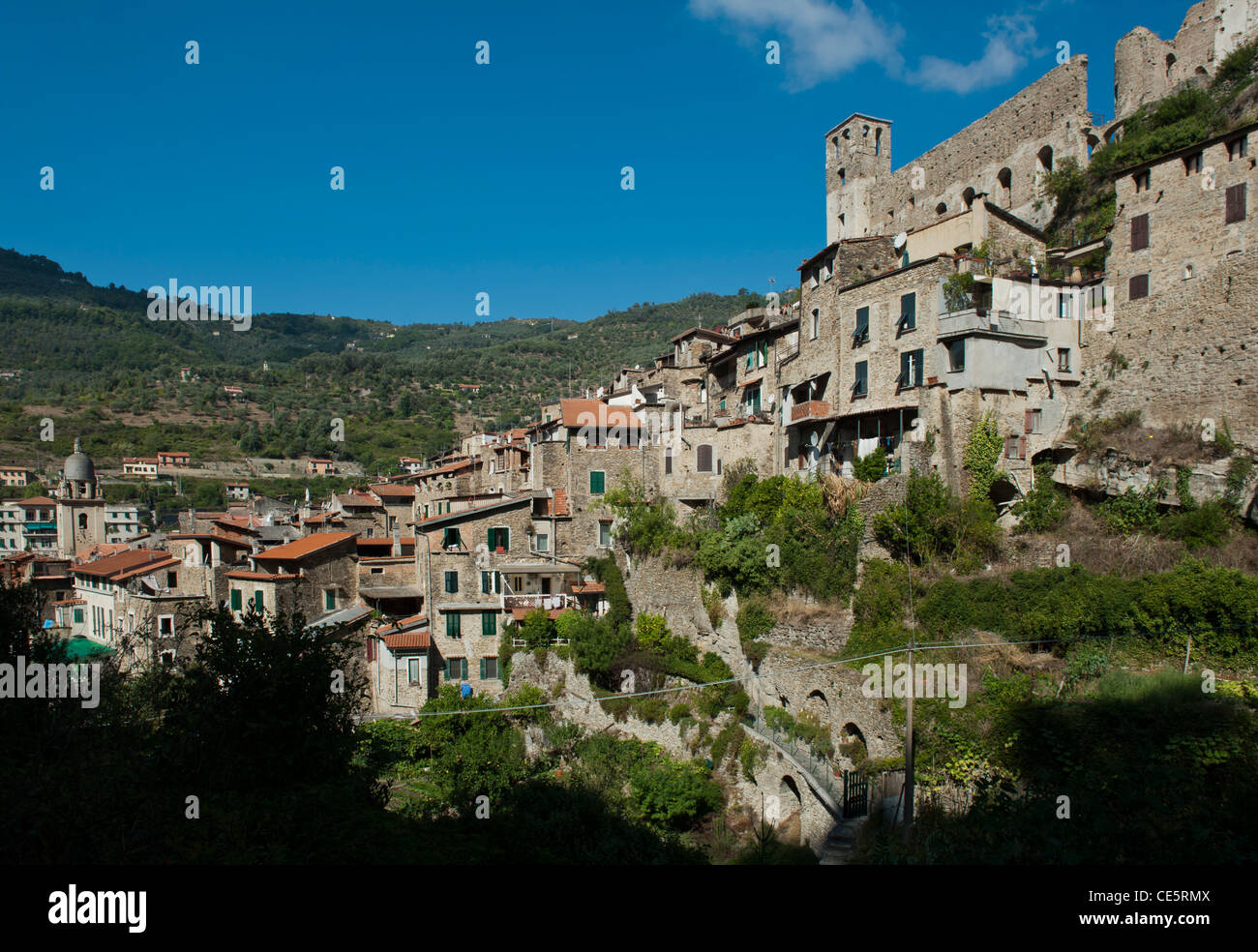 Dolceacqua, Province de Imperia, Italie, Europe Banque D'Images