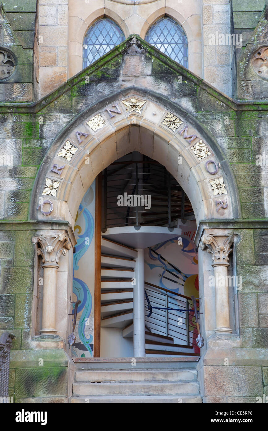 Centre culturel Oran Mor, entrée sur Byres Road dans le West End de Glasgow, Écosse, Royaume-Uni Banque D'Images