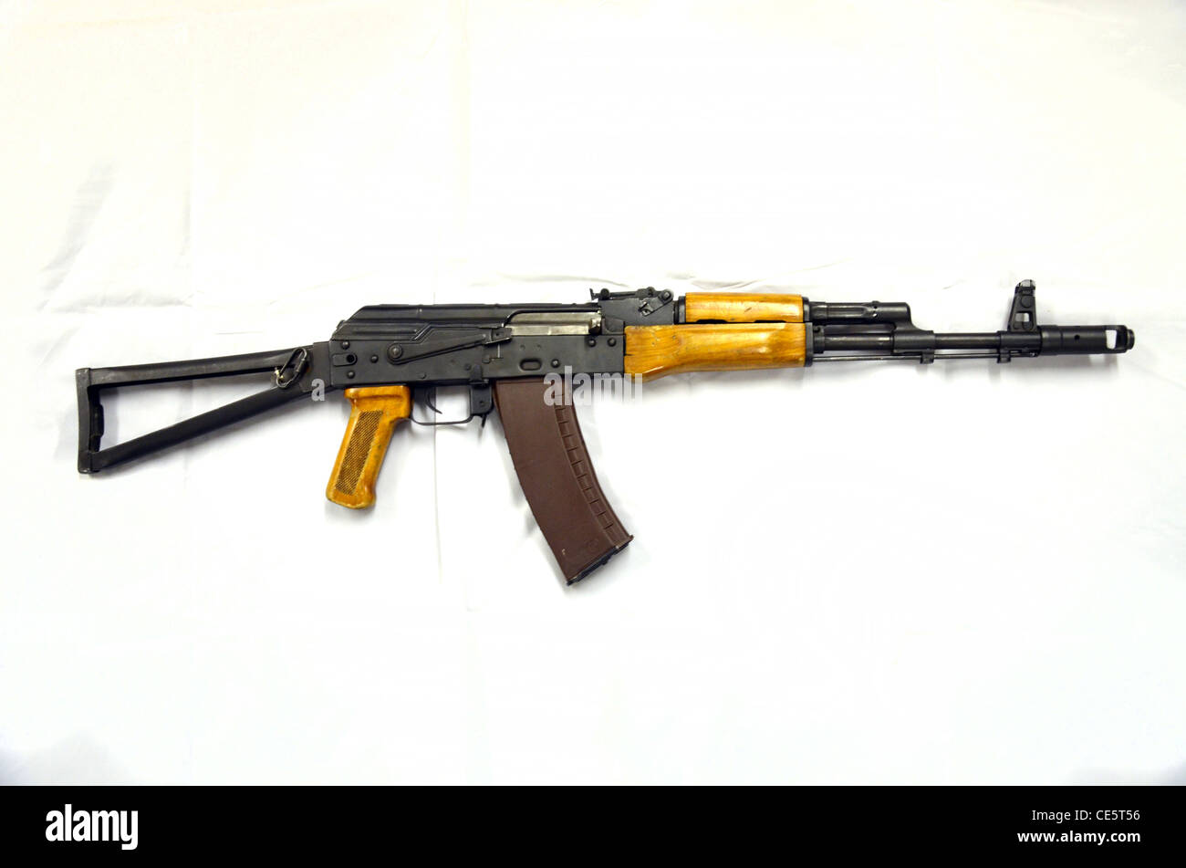 5.54mm AK 74 Fédération de Russie, nouveau calibre, facilement identifié par la présence d'Eliminator flash Banque D'Images
