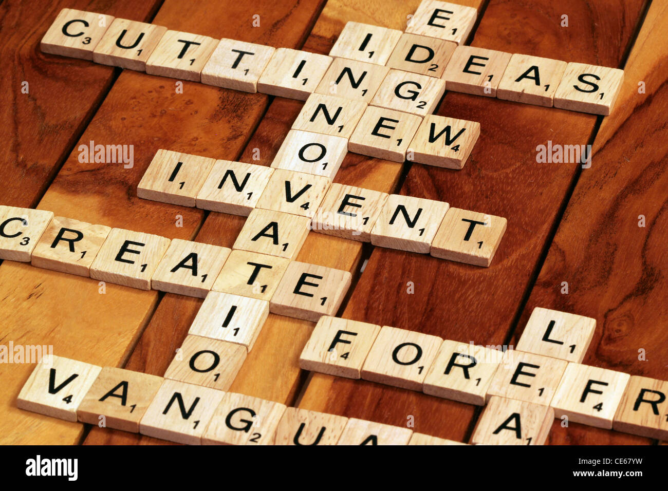 Buliding des briques avec un tranchant Banque D'Images