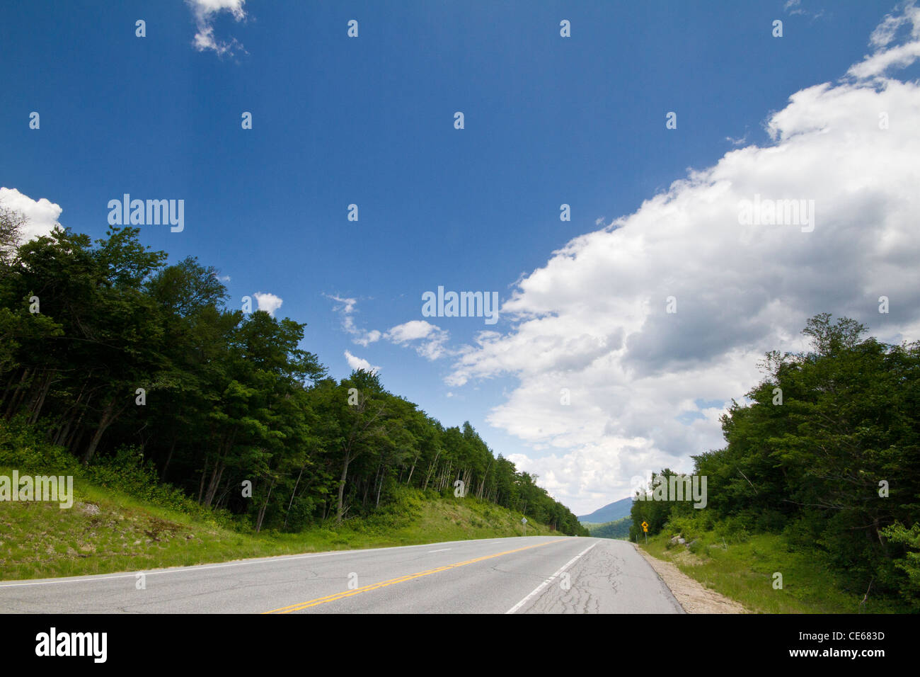 Kancamagus Scenic Byway, l'autoroute 112, White Mountain National Forest, New Hampshire Banque D'Images