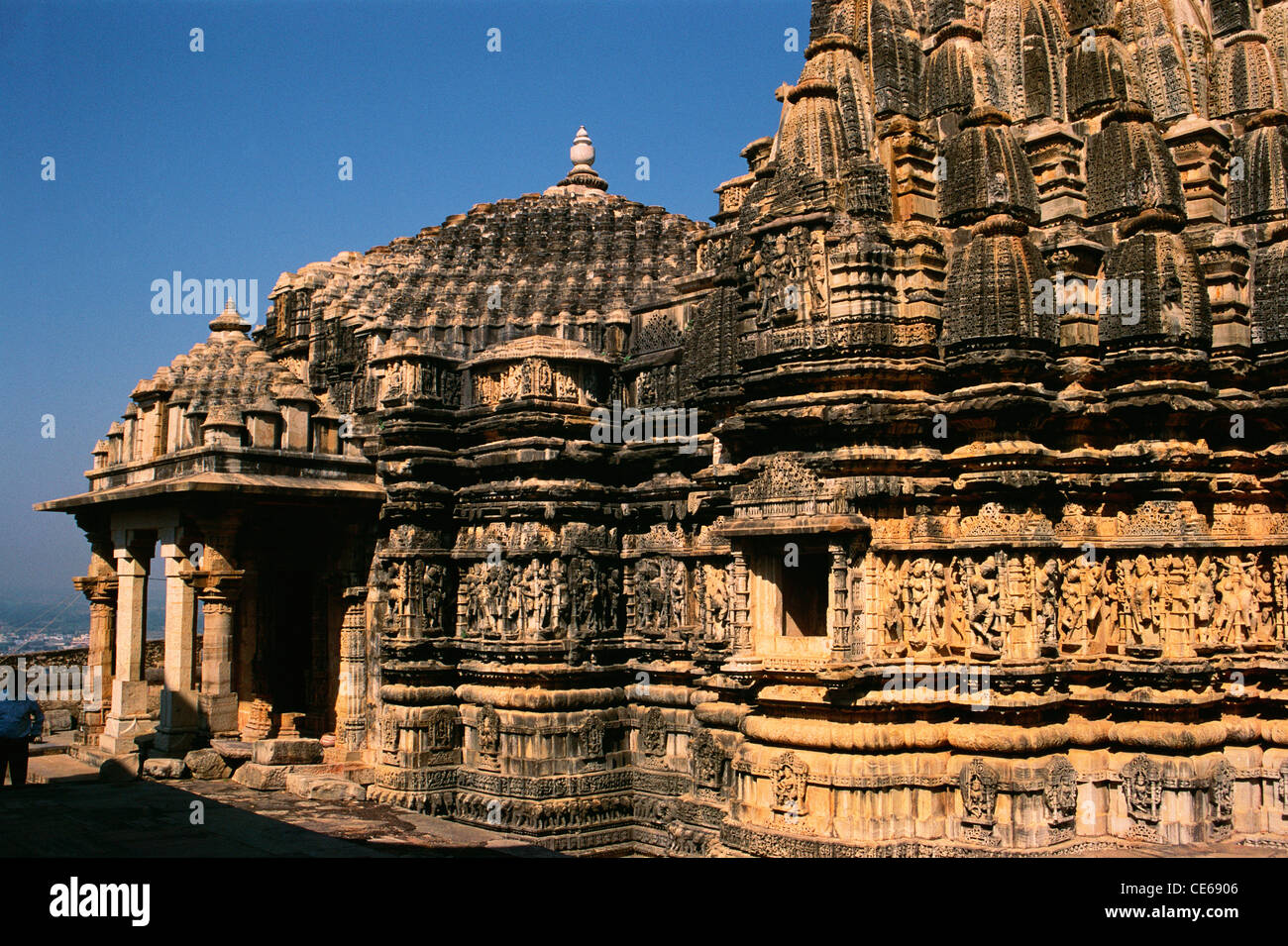 Temple de Samadhisvar ; Temple de Samadhishvara ; Samidheshwar Mahadev Mandir ; Chittorgarh ; Chittaurgarh ; Chittor ; Rajasthan ; Inde ; Asie Banque D'Images