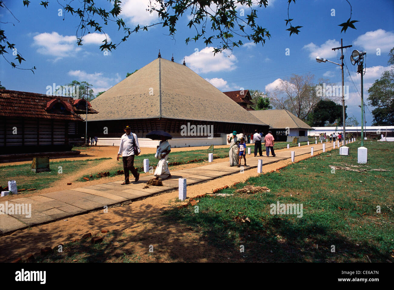 Théâtre de danse de Kapakambalam au temple de Vadakkunathan ; Temple de Vadakkumnathan ; ancien temple hindou de Shiva ; Trichur ; Thrissur ; Kerala ; Inde ; Asie Banque D'Images