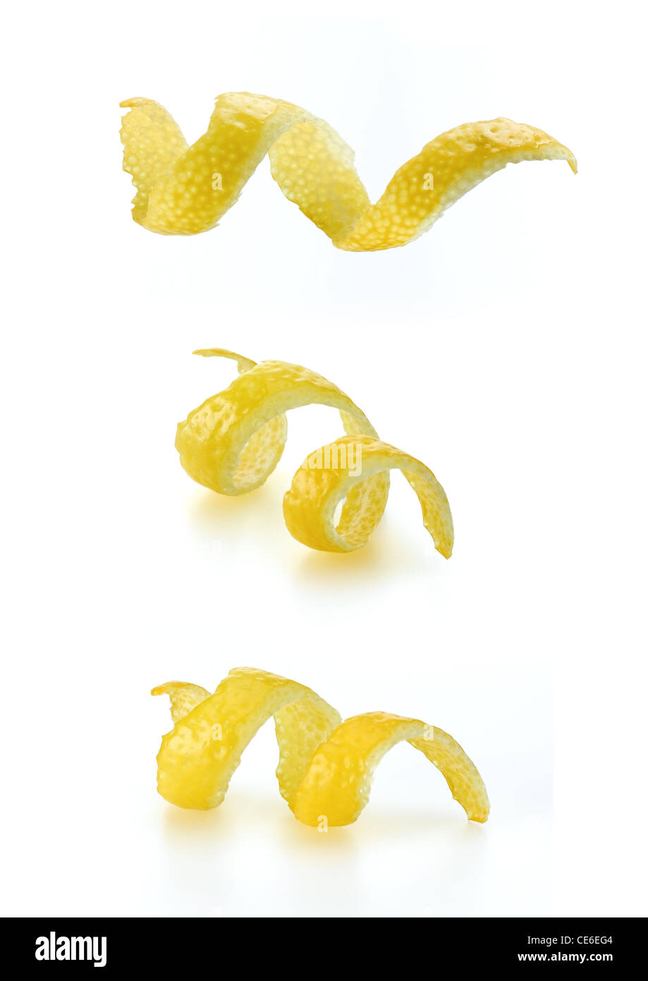 zeste de citron Banque D'Images