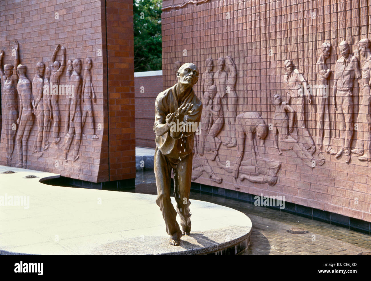 Prisonnier de guerre National Museum, site historique national d'Andersonville, West Virginia, United States Banque D'Images