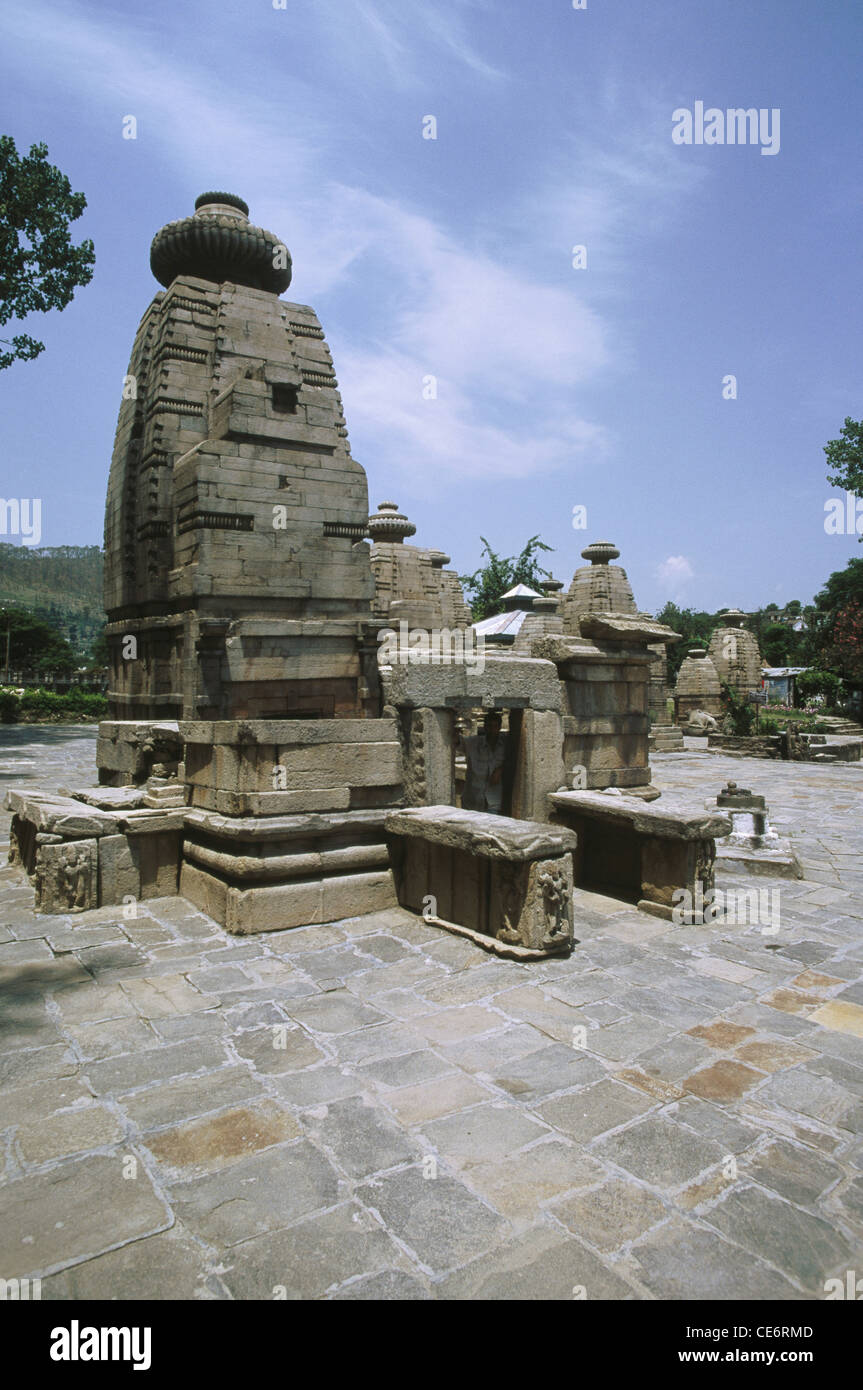 Temple de Bageshwar Jyotirling ; kumaon ; uttarancal ; uttarakhand ; inde ; asie Banque D'Images