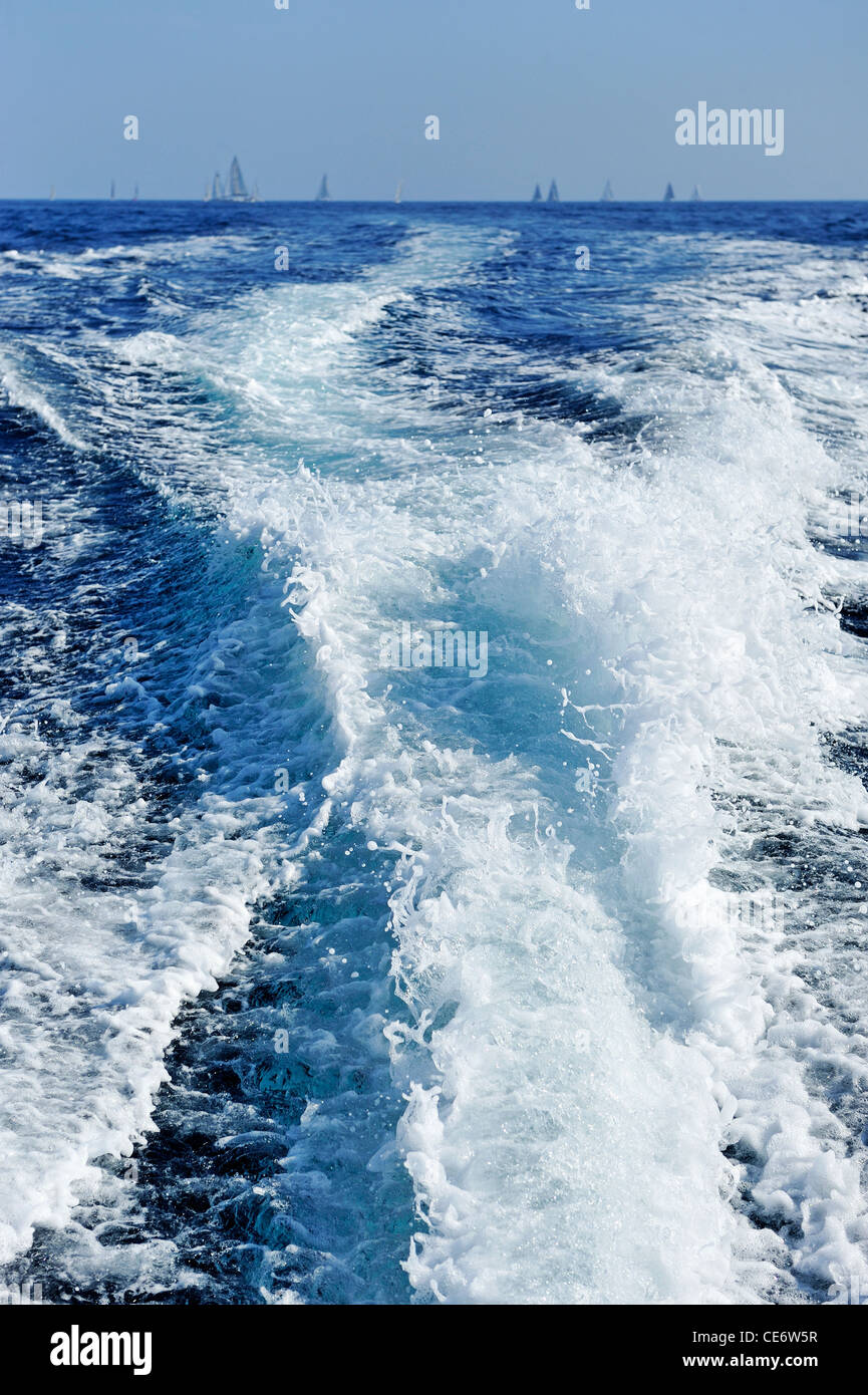 Service de bateaux et voiliers regata, Marseille, France Banque D'Images