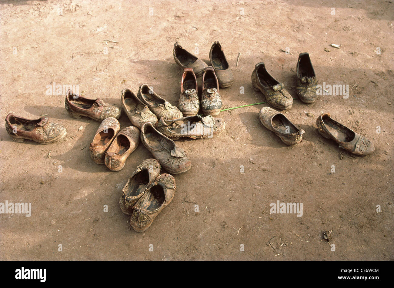 RAA 85263 mojdi : chaussures pour hommes Les hommes indiens inde Banque D'Images