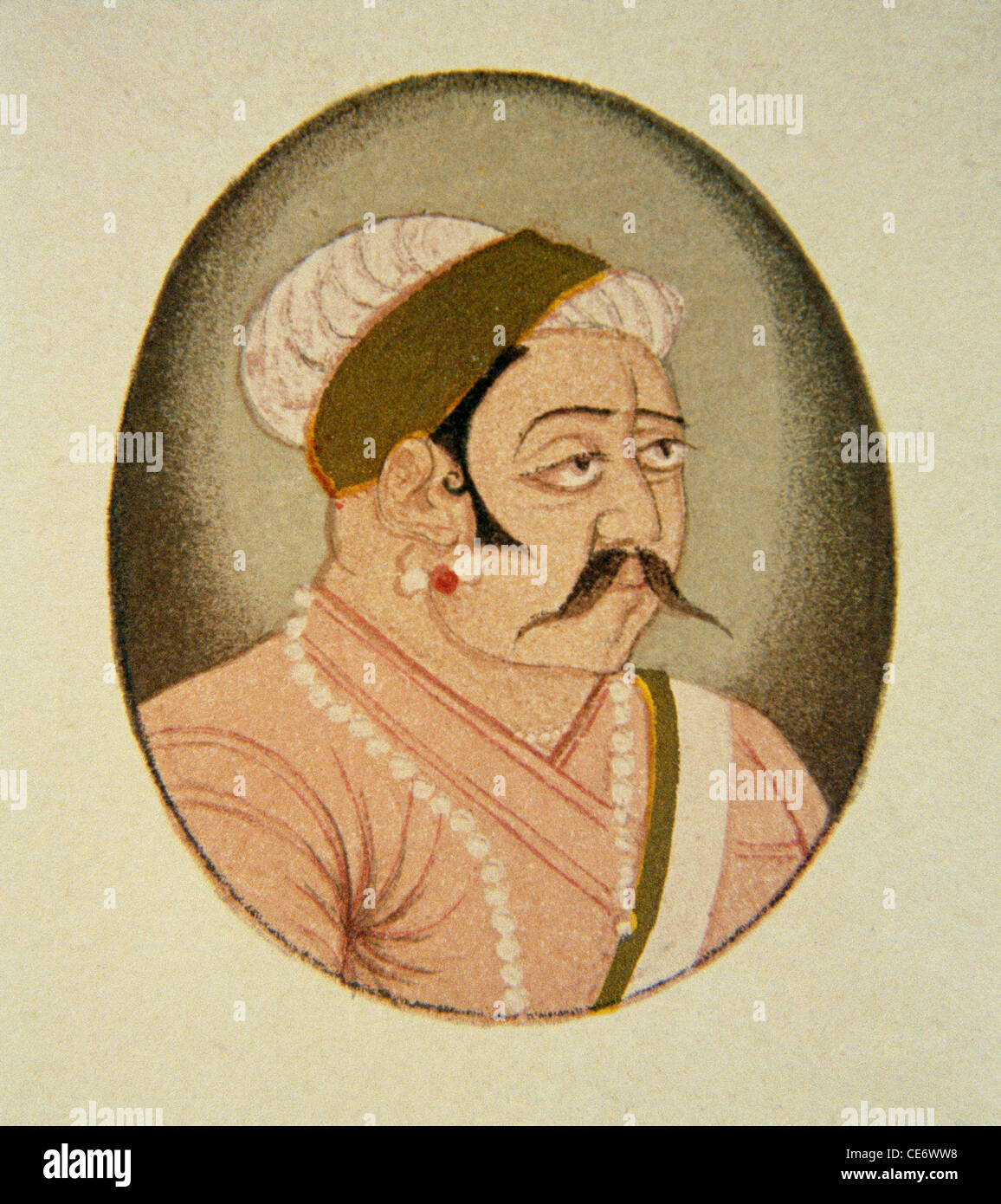 BDR 83464 : peinture portrait de rao jodhaji jodhpur rajasthan inde Banque D'Images