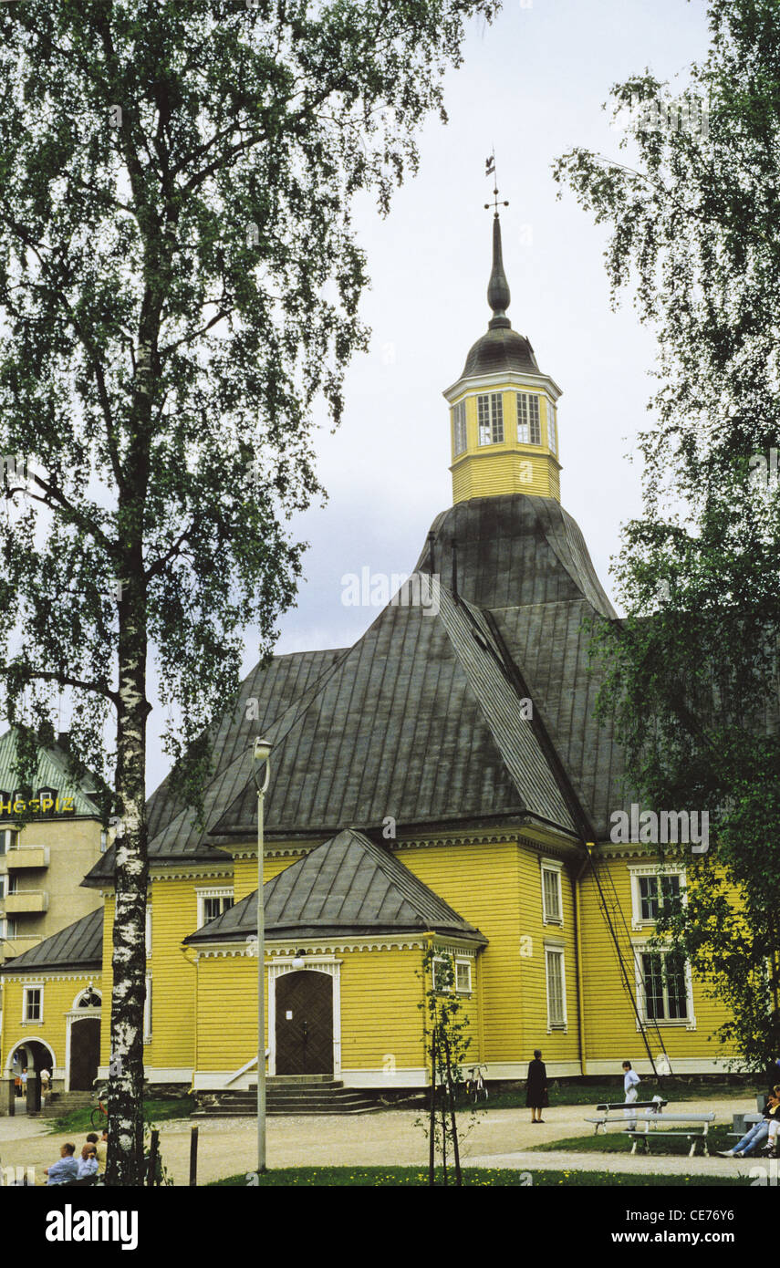 L'église de Lappee Maria (Kahtamoine Style) construit en 1792 - 1794 à Lappeenranta, Finlande Banque D'Images