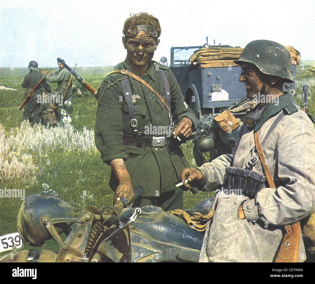 Les Grandes Dates De La Seconde Guerre Mondiale En Couleur Des images en couleur de la seconde guerre mondiale Photo Stock - Alamy