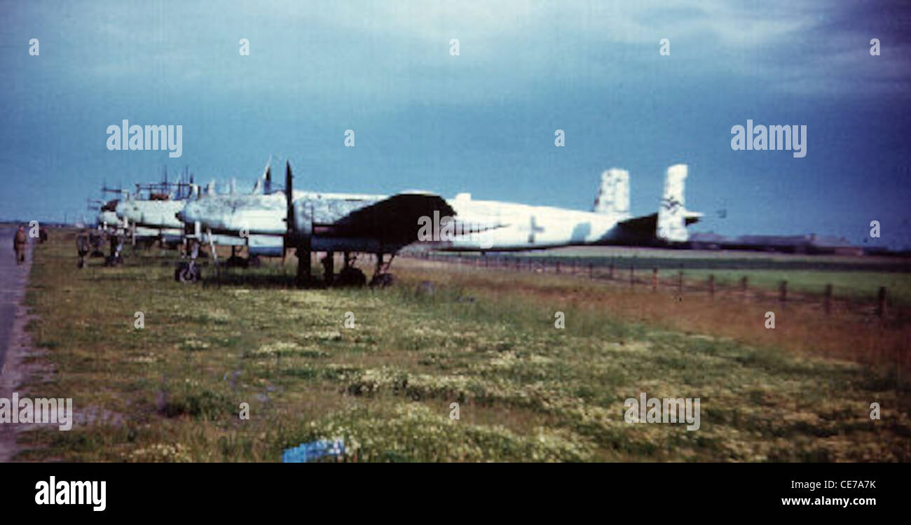 Des images en couleur de la seconde guerre mondiale Banque D'Images