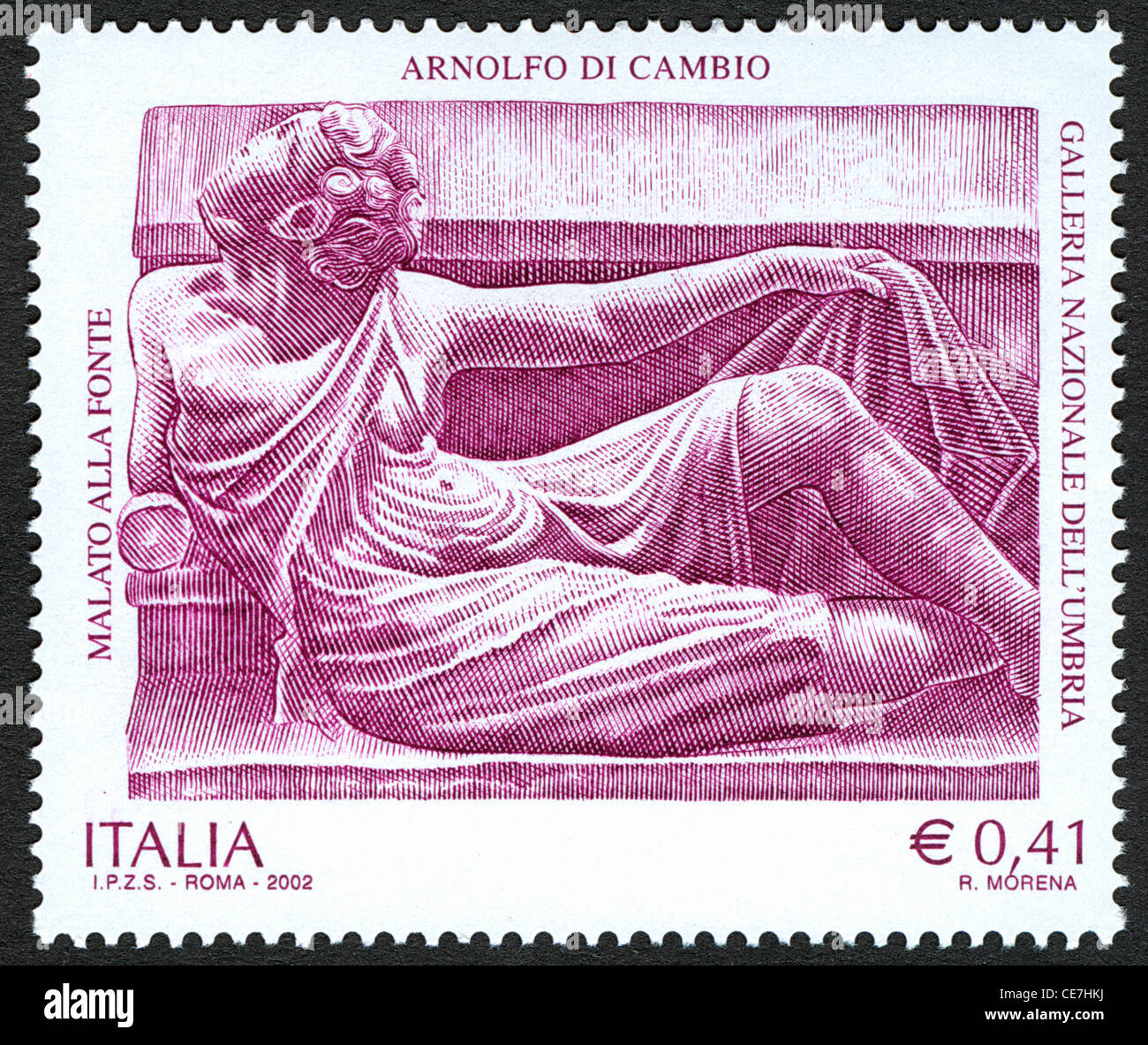 Arnolfo di Cambio sculpteur : mal à la source. Banque D'Images