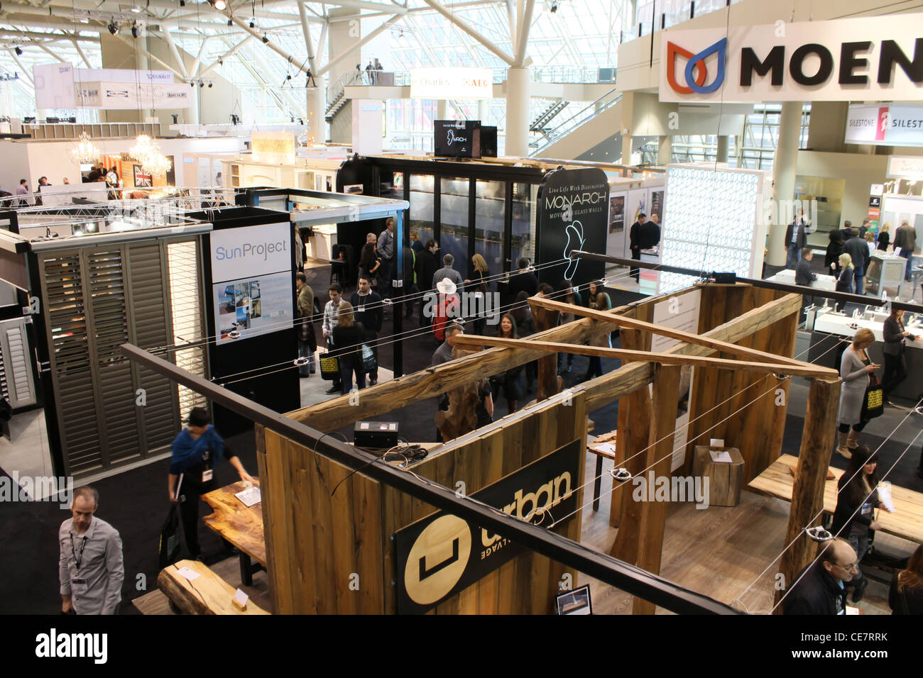 Oiseau consommateur commerce show Banque D'Images