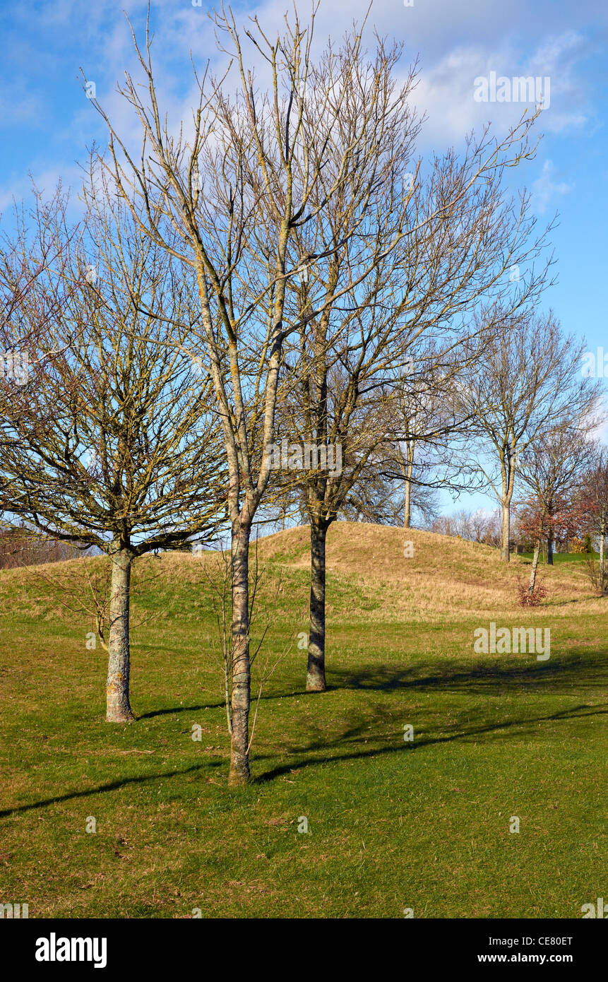 South Winchester Golf entre Olivers Batterie et Pitt à la périphérie de Winchester, Hampshire, Angleterre Banque D'Images