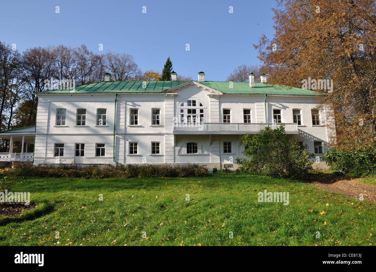 Maison de Léon Tolstoï Banque D'Images