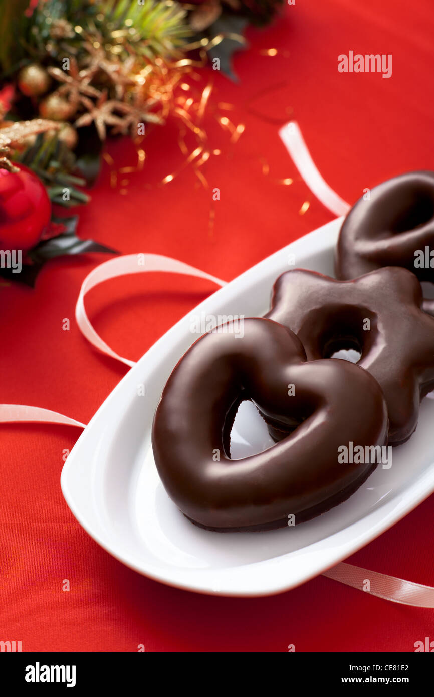 Lebkuchen Un Gateau De Noel Traditionnel Allemand Photo Stock Alamy
