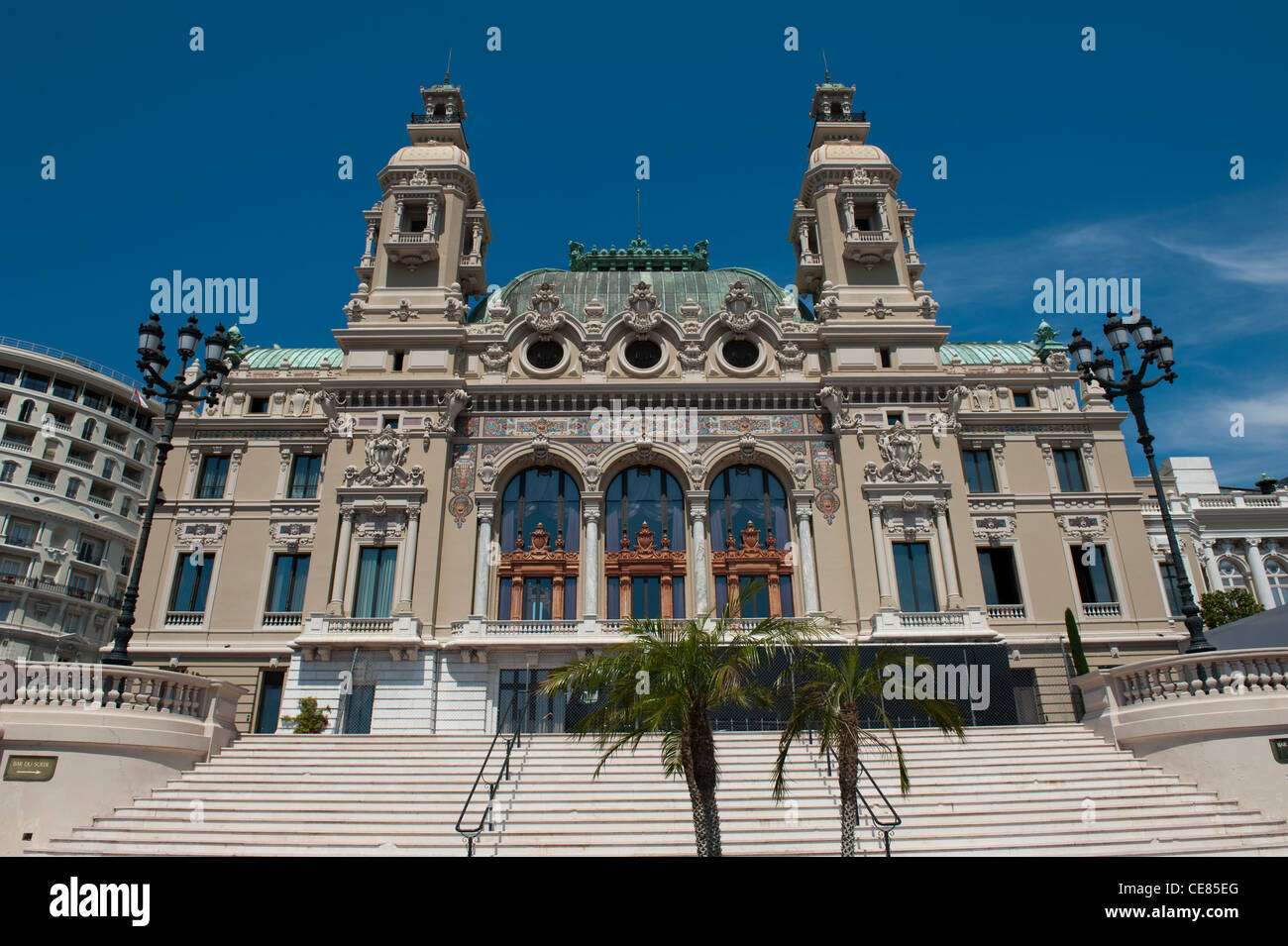 Casino de Monte Carlo, Monaco, France Banque D'Images