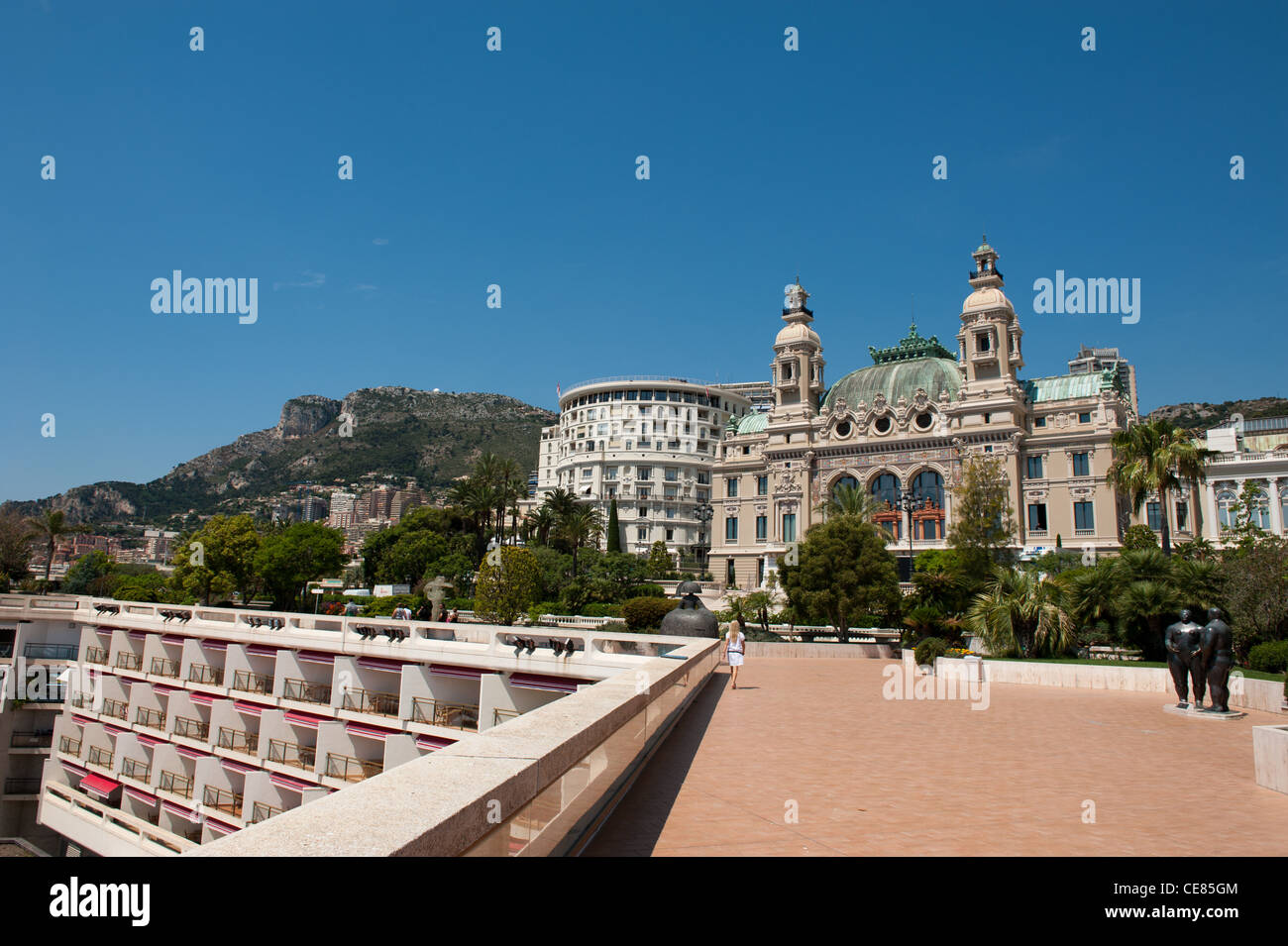 Casino de Monte Carlo, Monaco, France Banque D'Images