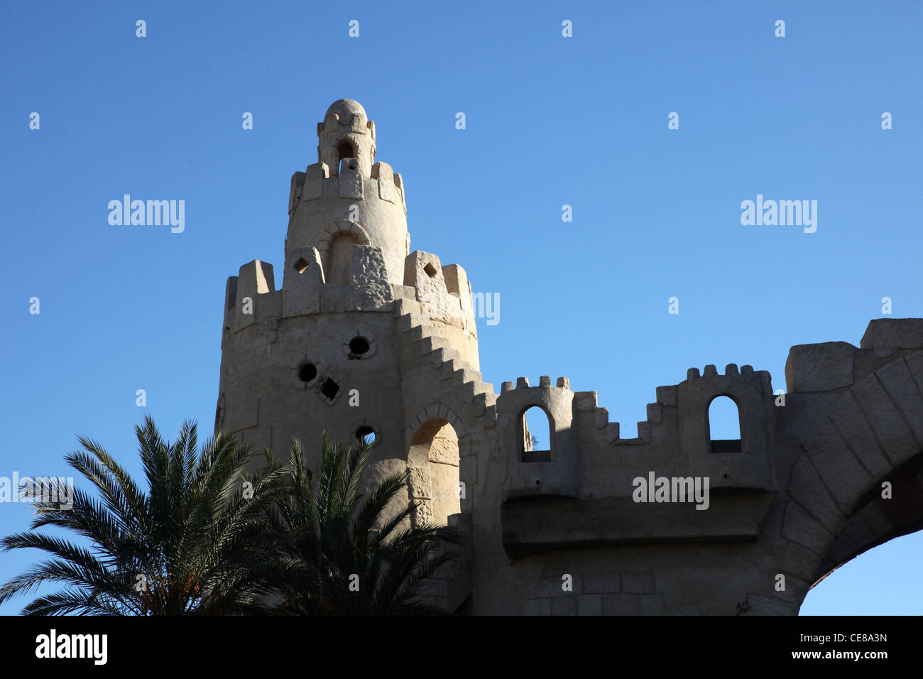 L'architecture traditionnelle tunisienne Banque D'Images