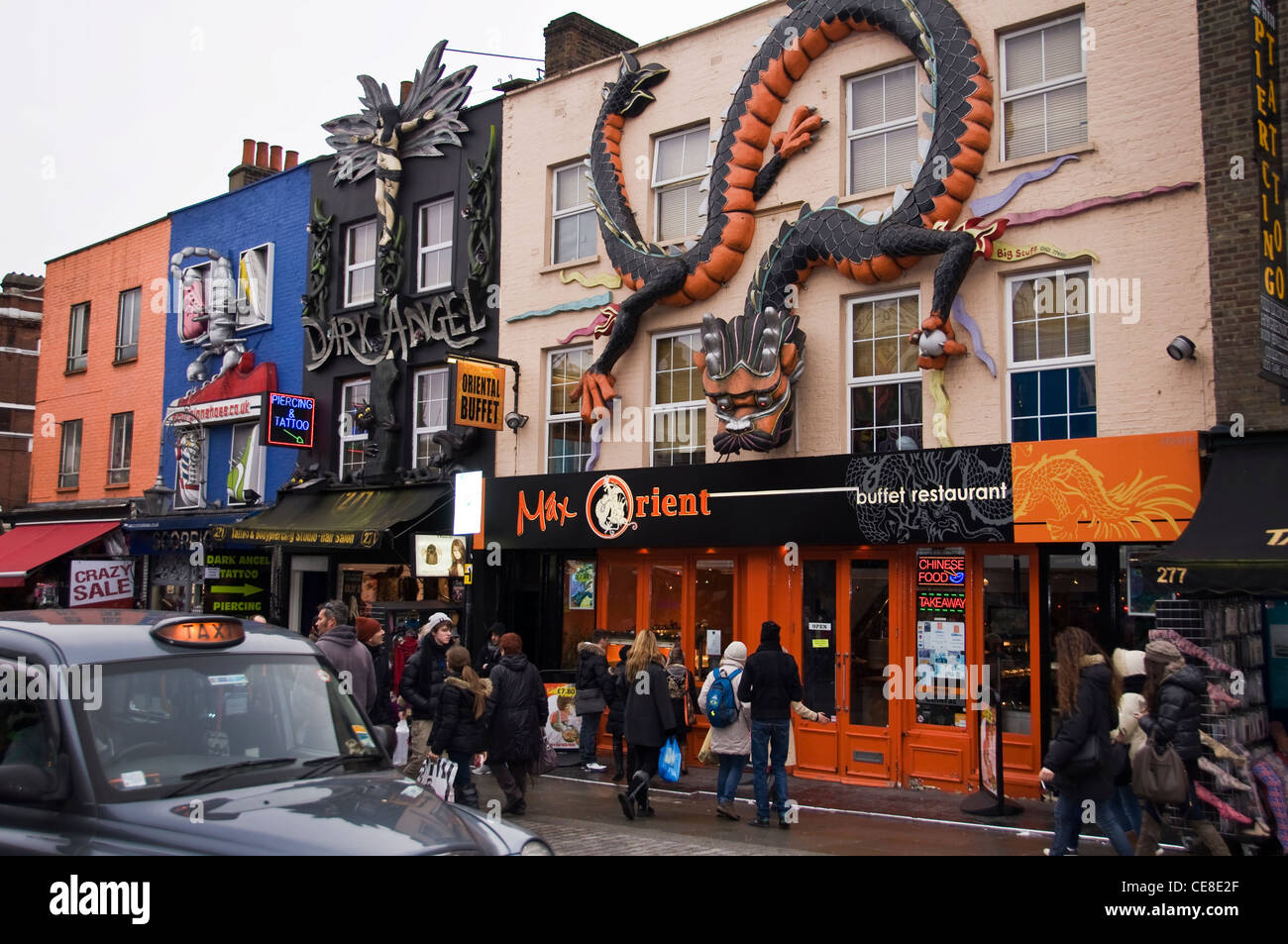 Camden High Street - Londres (UK) Banque D'Images