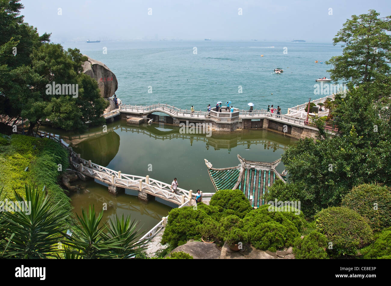 Gulyangyu jardin subtropical près de Xiamen - Fujian Province (Chine) Banque D'Images