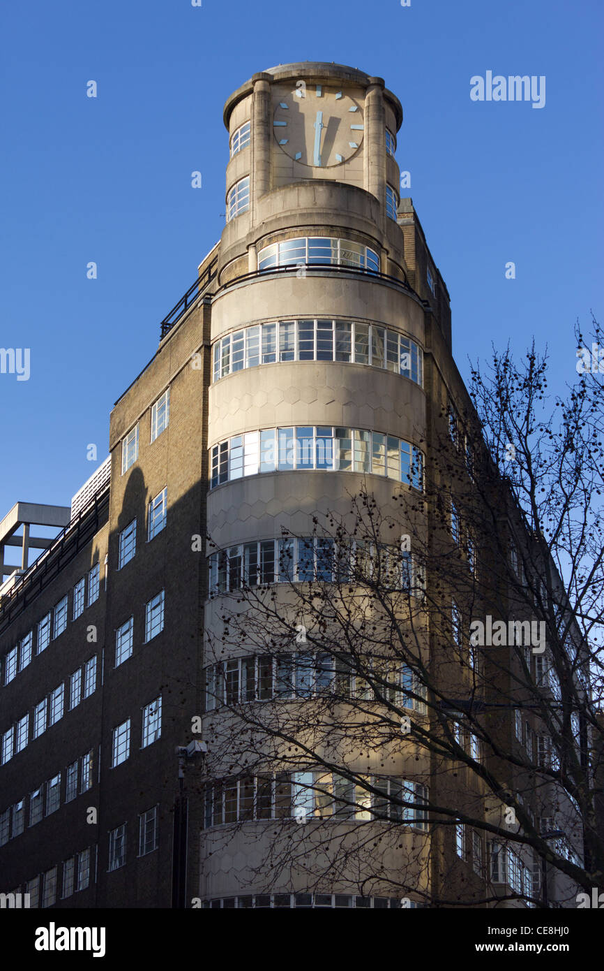 Bâtiment art déco, Maison du Commonwealth, 1 New Oxford Street, London, England, UK Banque D'Images