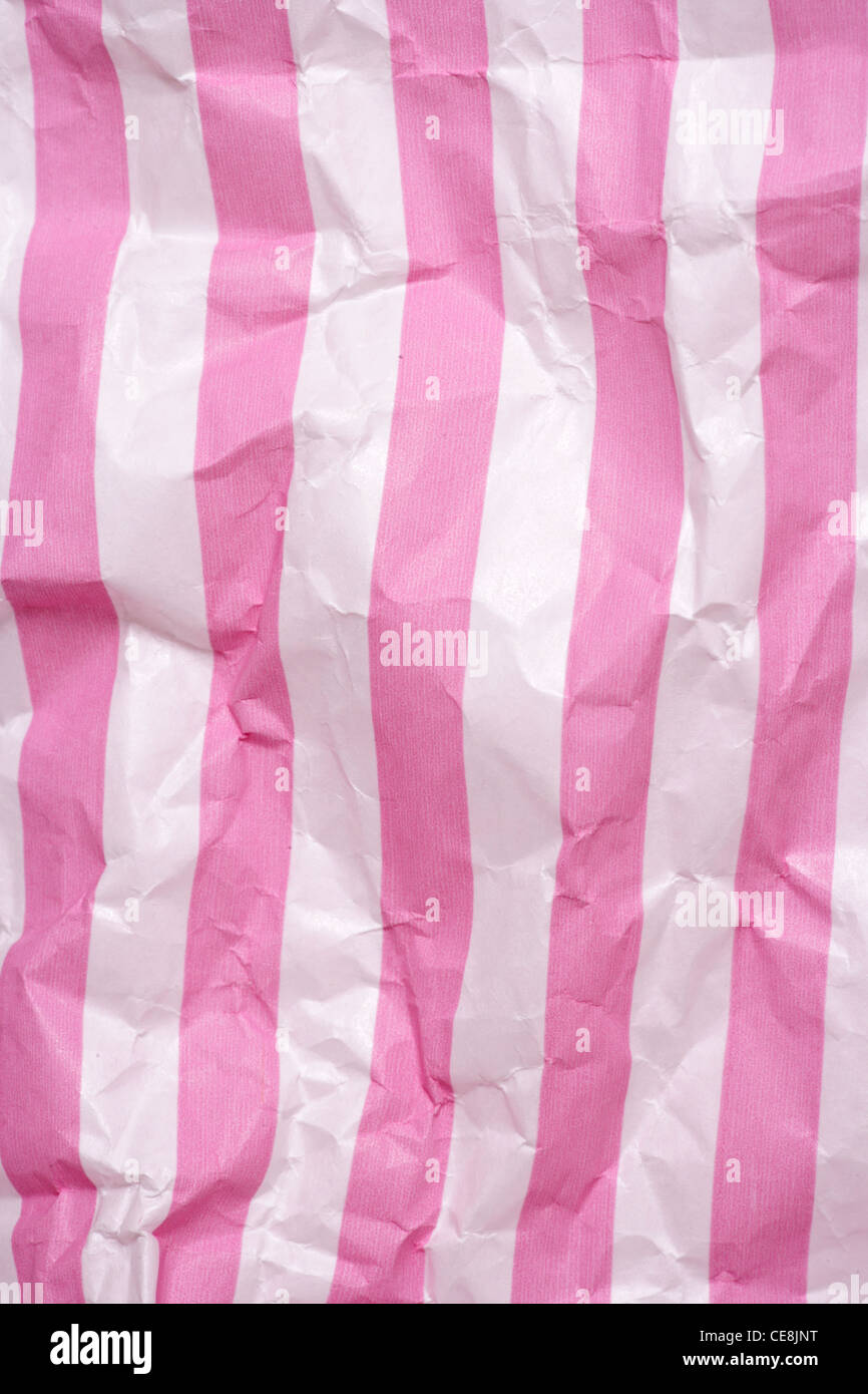 Sac sweet candy stripe Retro abstract background Banque D'Images