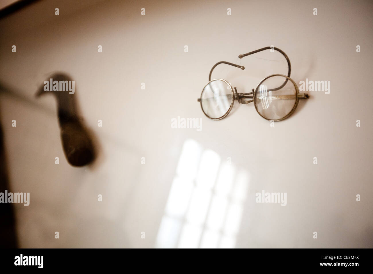 Gandhi Smriti, la maison du Mahatma Gandhi pour le dernier 144 jours de sa vie, avant qu'il a été abattu le 30 janvier 1948, Delhi, Inde. Banque D'Images