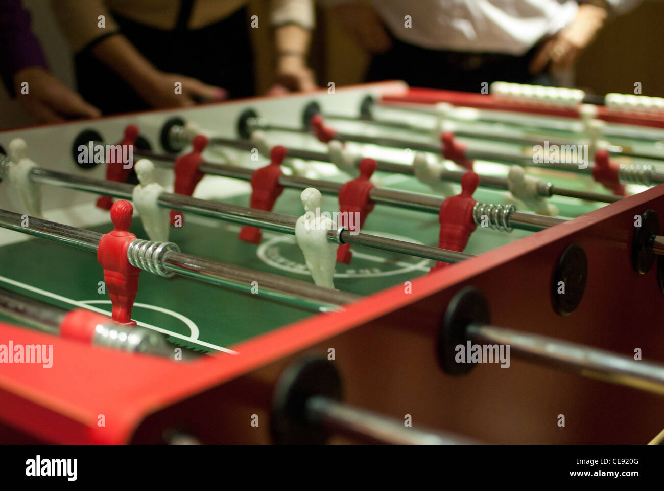 Baby foot Banque D'Images