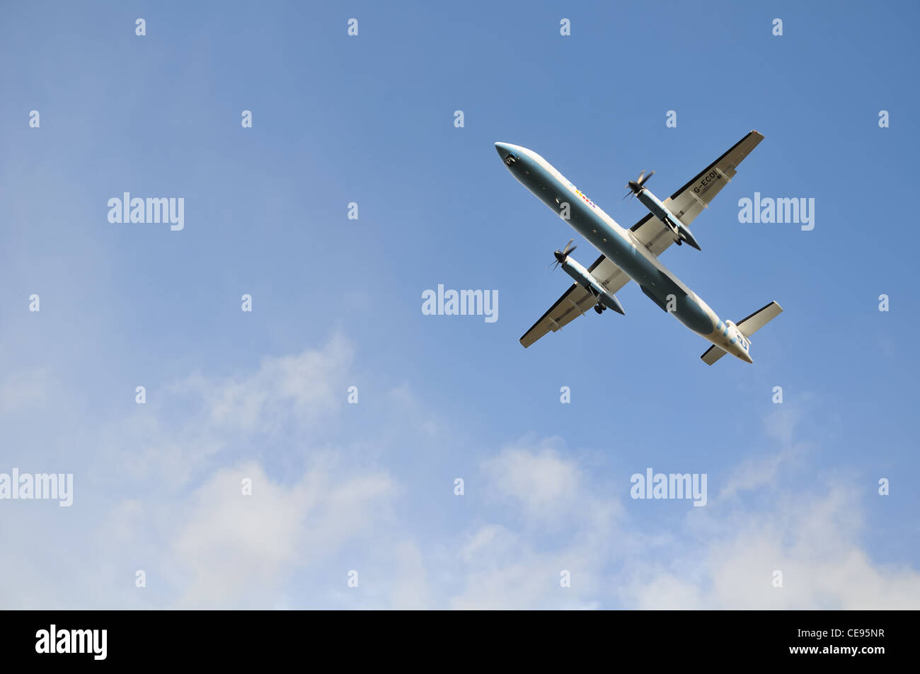 Bombardier Dash 8 faite par du Canada (ex-de Havilland du Canada) Banque D'Images