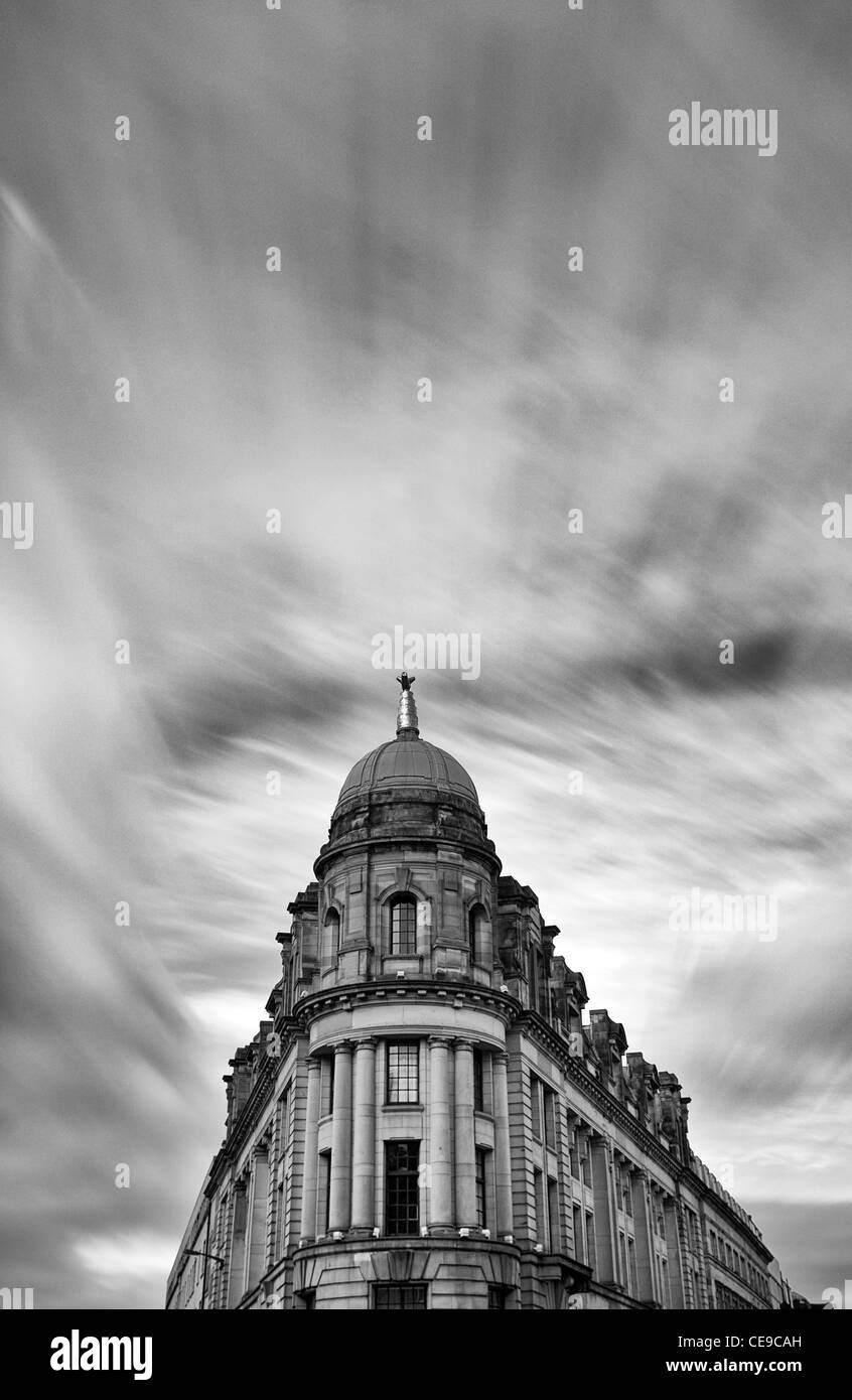 Le Point Hotel est un bâtiment emblématique sur Bread Street à Édimbourg. Banque D'Images