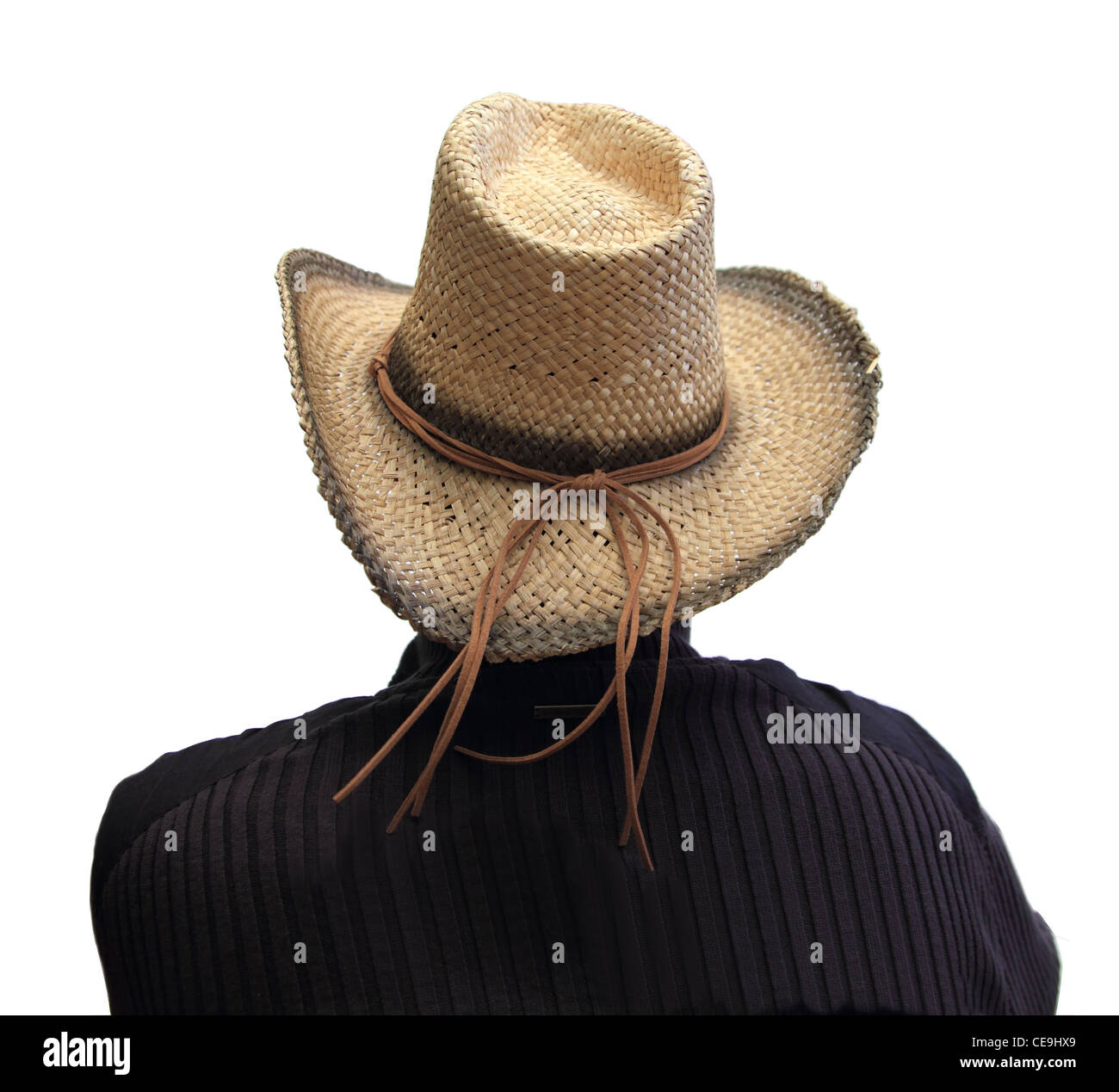 cow-boy solitaire Banque D'Images