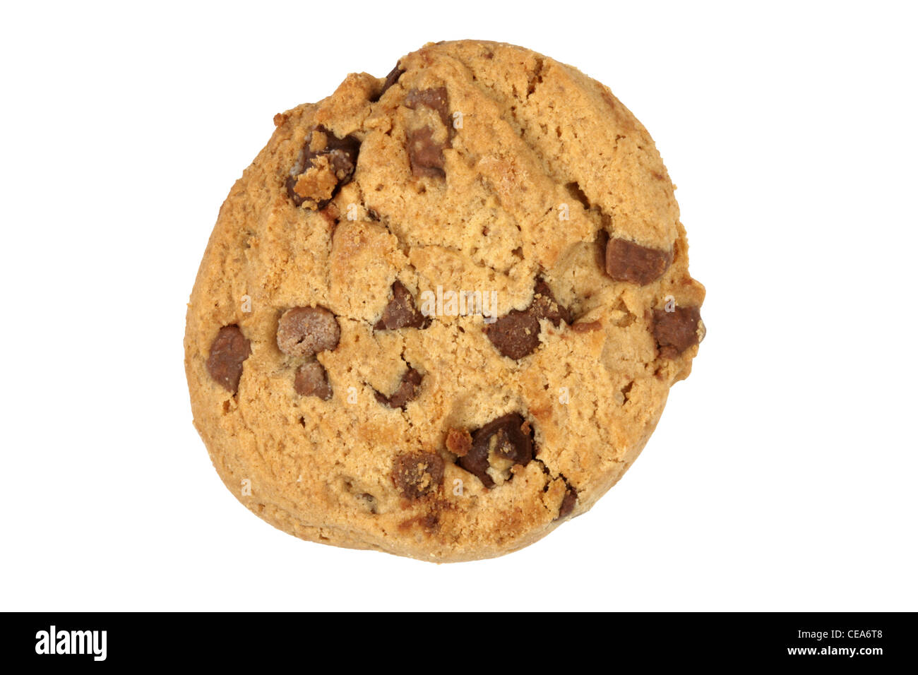 Cookies aux pépites de chocolat Banque D'Images