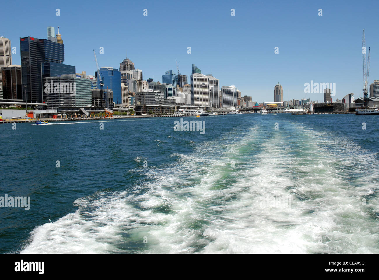 Darling Harbour à Sydney en Australie. Banque D'Images