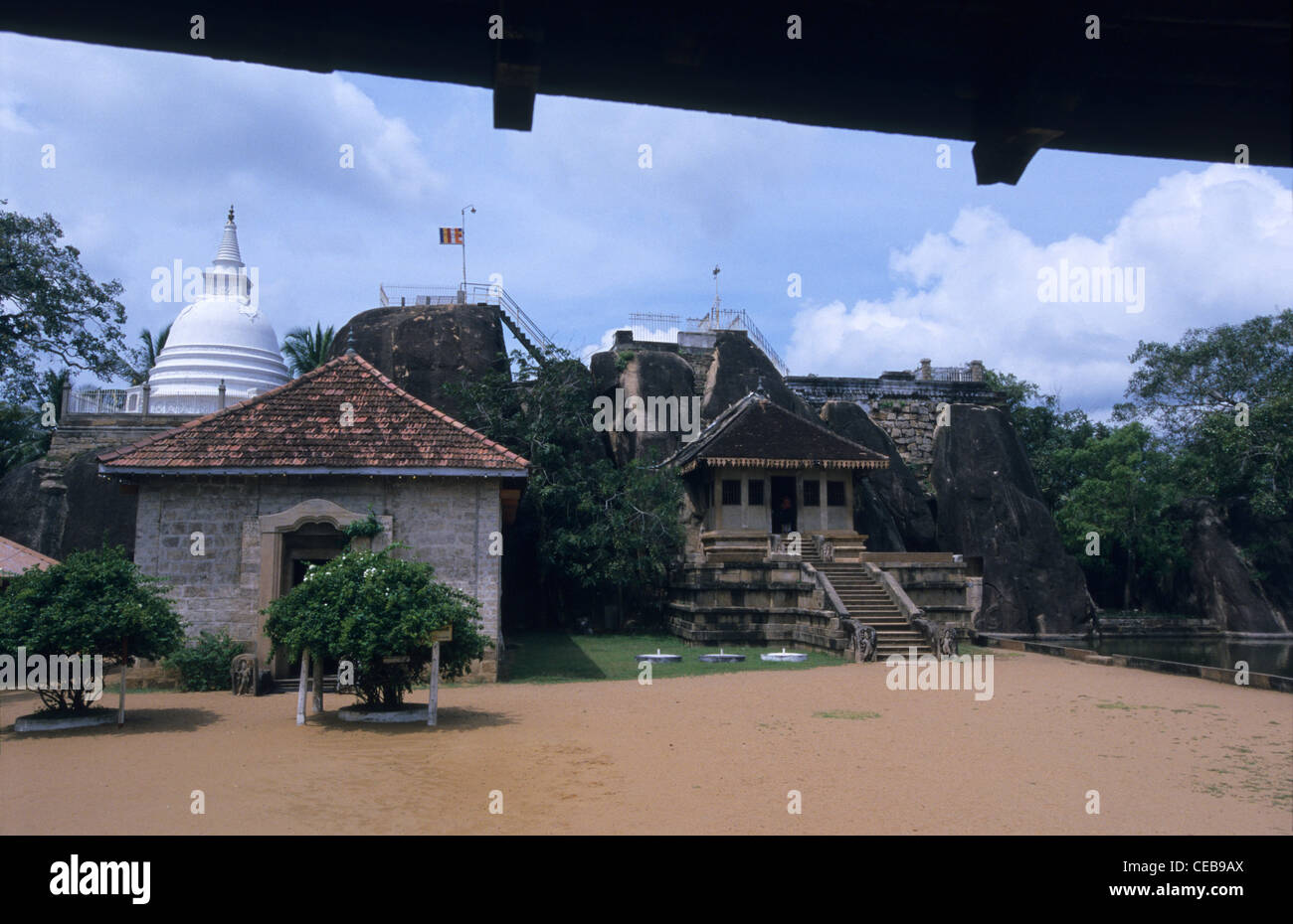 Isurumuniya Vihara, Anuradhapura, Sri Lanka Banque D'Images