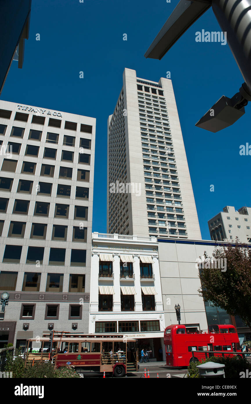Union Square. San Francisco. La Californie. Banque D'Images