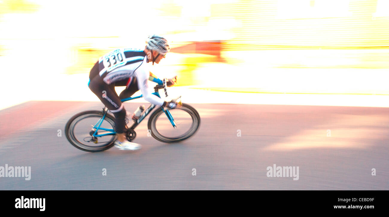 Course de vélo Banque D'Images