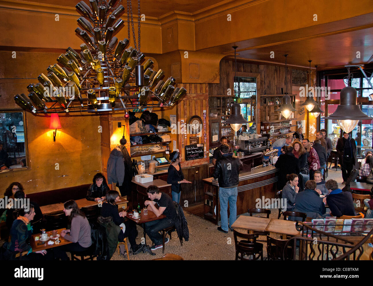 La Fourmi Parisien Montmartre France Paris France français French Cafe Banque D'Images