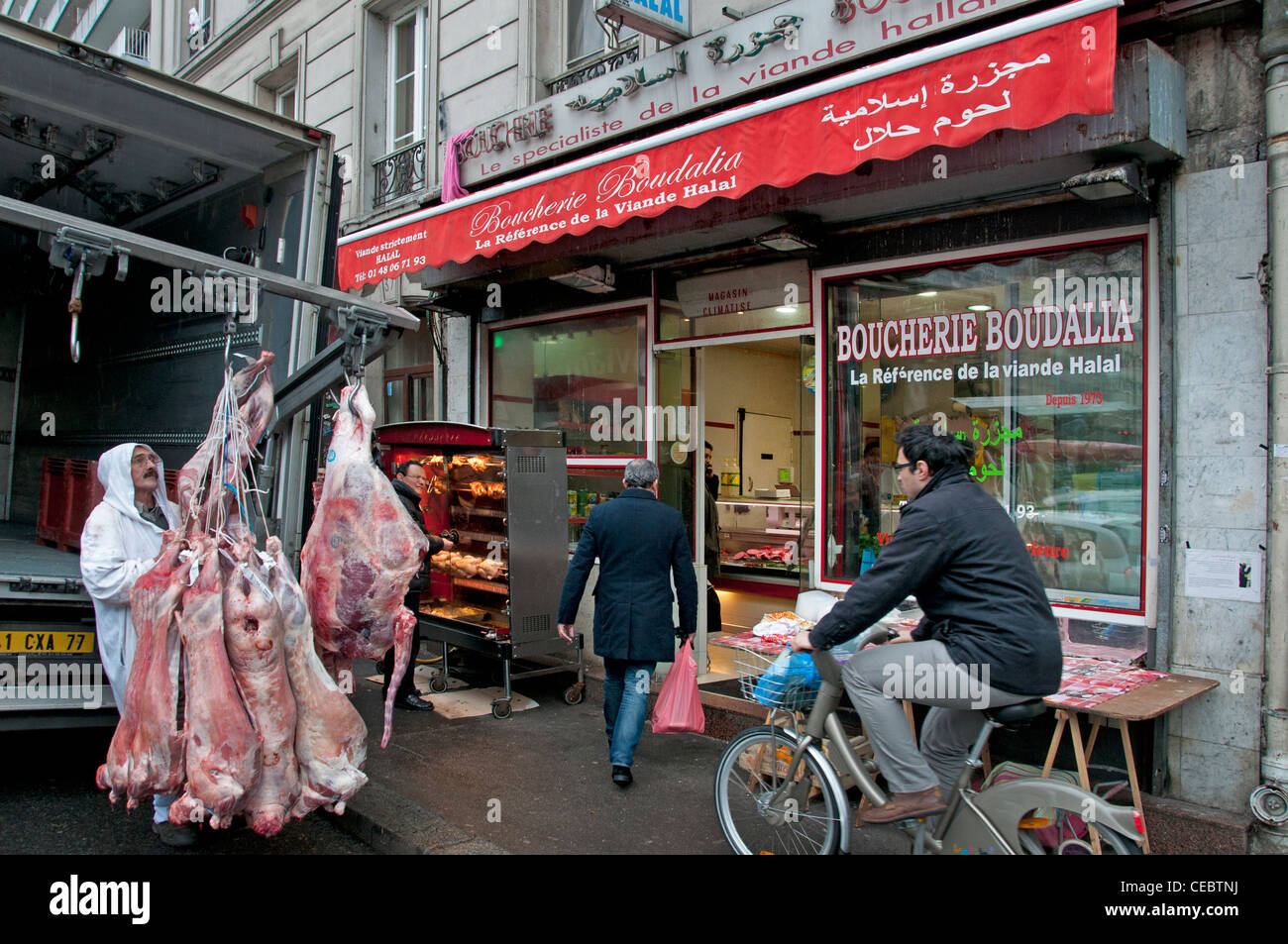 Boudalia Boucherie Charcuterie 37 rue de Belleville viande viande halal