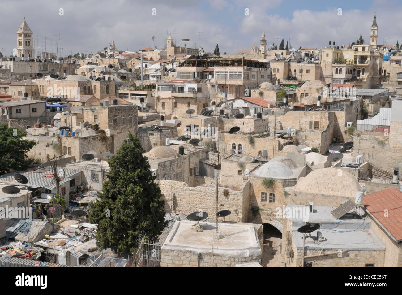 Jérusalem, la vieille ville, la Palestine Août 2011 Banque D'Images