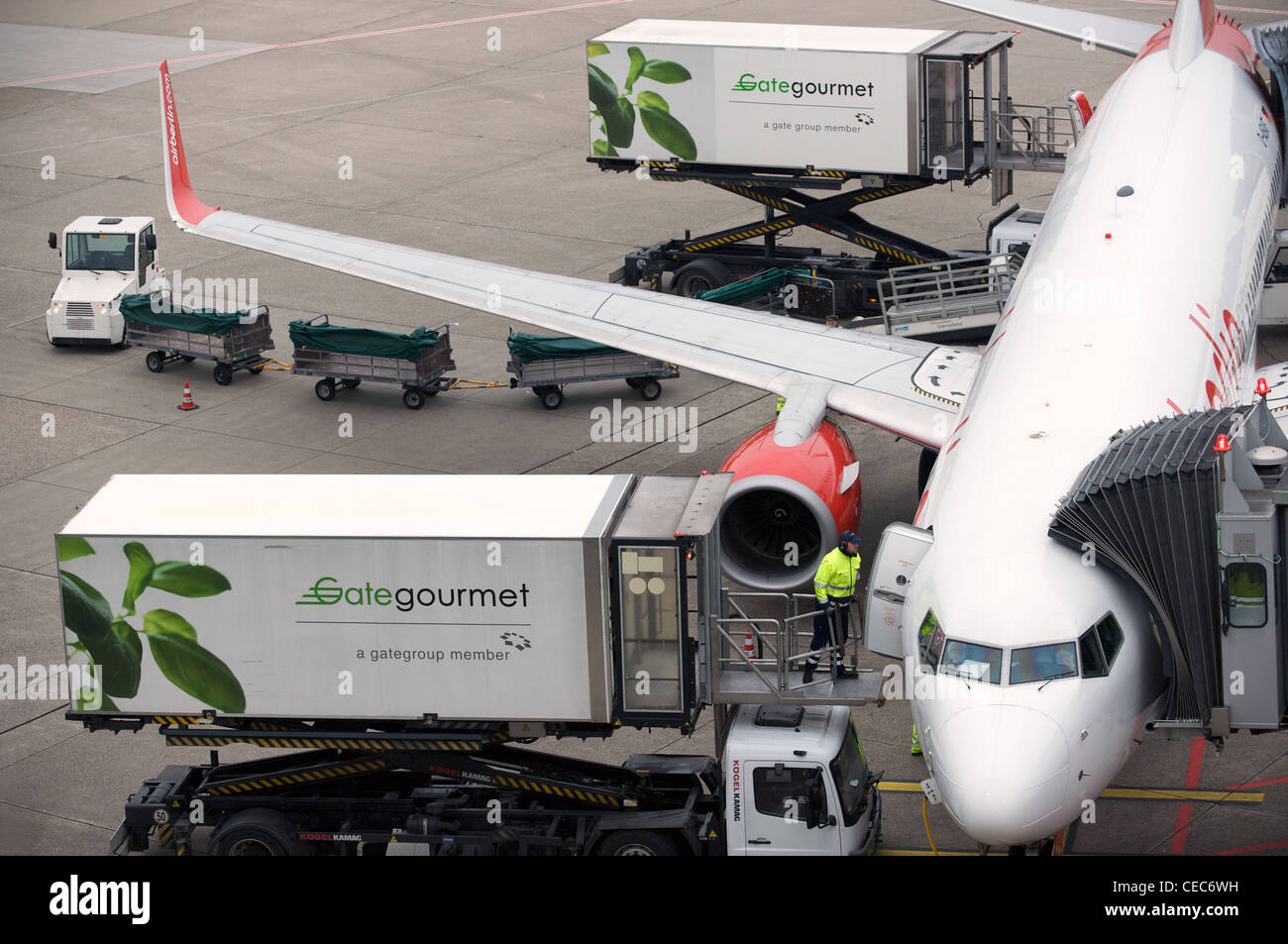 Gate gourmet airline catering Banque de photographies et d’images à