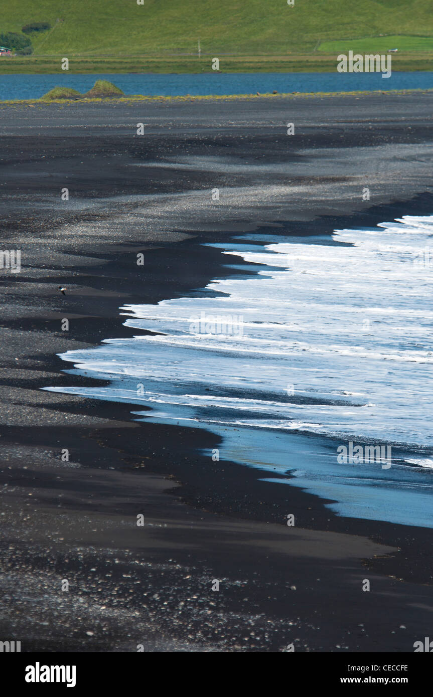 Dýrhólaey. Vik. Le sud de l'Islande Banque D'Images